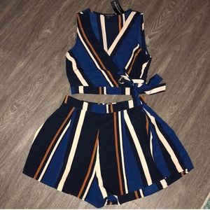 Matching short set fashion nova